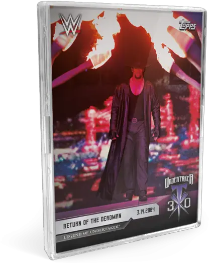  Wrestlemania Blowout Buzz Undertaker Cards Topps Png Bray Wyatt Icon