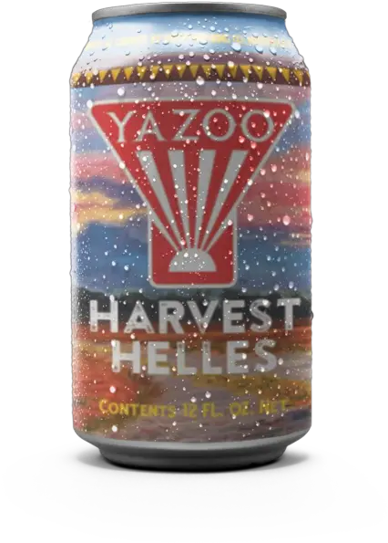  Harvest Helles Yazoo Brewing Company Yazoo Beer Png Beer Transparent