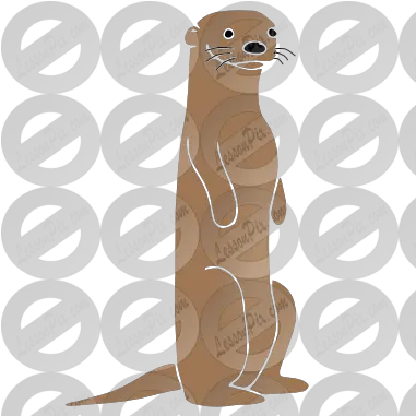  Otterpng 380380 Stencils Crafts North American River Otter Otter Png