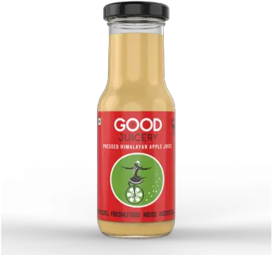  Pressed Himalayan Apple Juice 200 Ml The Good Juicery Glass Bottle Png Apple Juice Png