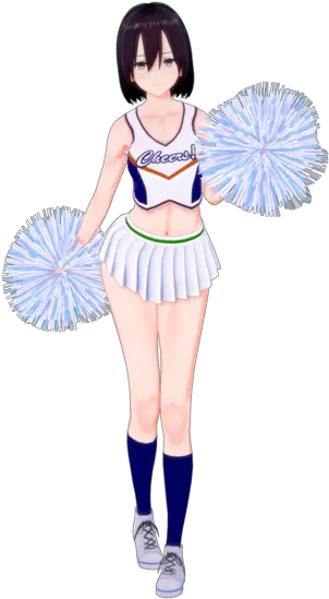  Girl Transparent Cartoon Cartoon Png Cheerleader Png