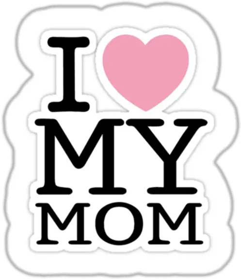  I Love My Mom Profile Frame For Facebook Display Picture Heart Png Facebook Heart Png