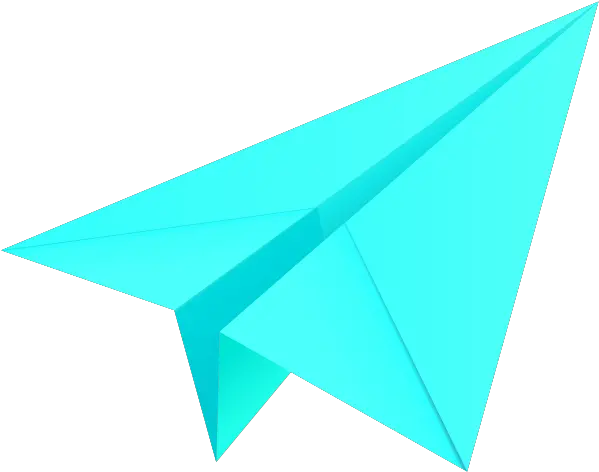  Turquoise Blue Paper Plane Aeroplane Vector Icon Data Color Paper Airplane Clipart Png Airplane Icon Vector