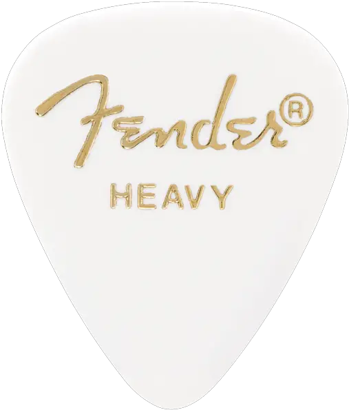  351 Classic Celluloid Heavy White Fender Musical Instruments Corporation Png Guitar Pick Png