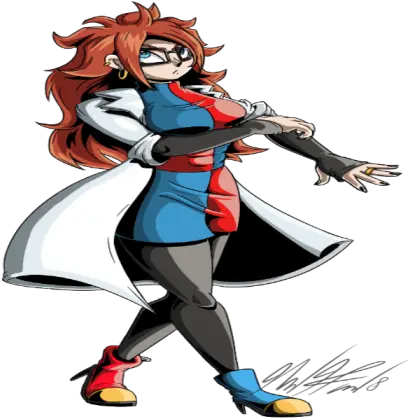  Android 21 Roblox Cartoon Png Android 21 Png