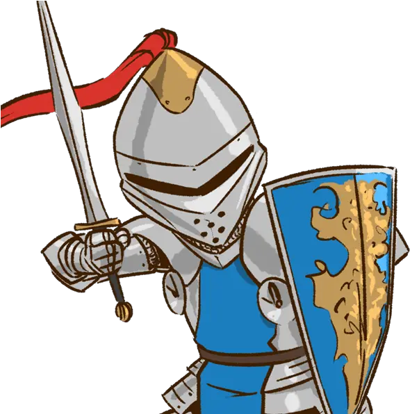  Damsel Clipart Knight Png Knight Middle Ages Cartoon Knight Png