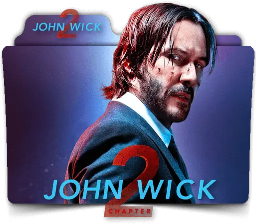  John Wick 2 Folder Icon Designbust John Wick Movie Folder Icon Png Fortnite John Wick Png