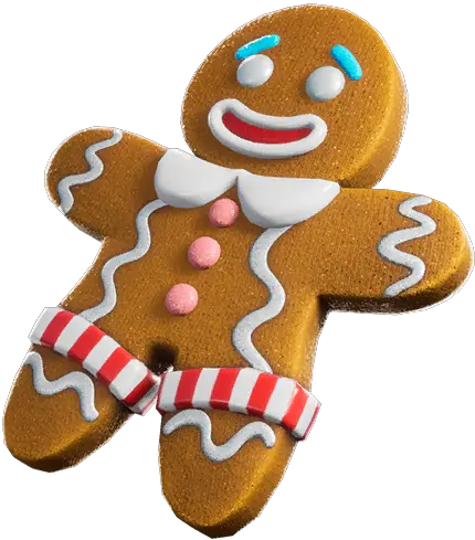  Gingerbread Giddy Gunner Fortnite Png Gingerbread Png