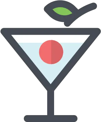  Cocktail Icon In Pastel Style Martini Glass Cartoon Png Martini Icon Png