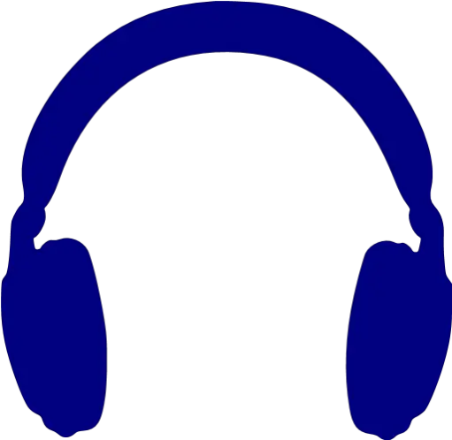  Navy Blue Headphones 2 Icon Free Navy Blue Headphones Icons Silhouette Listening To Music Clipart Png Headphones Png Transparent