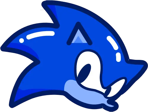  Blue Character Run Inkcontober Sonic Icon Regular Show And Phineas And Ferb Png Sonic Png