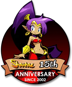  15th Anniversary Of Shantae Gbc 6 Shantae Art Style Png Shantae Logo