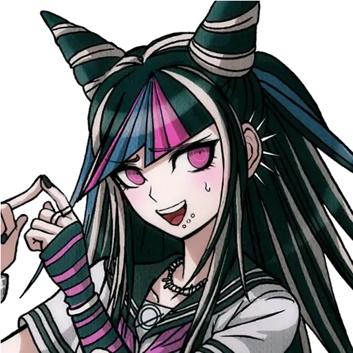  Danganronpa Collection Telegram Stickers Ibuki Mioda Sprites Png Aesthetic Danganronpa Icon