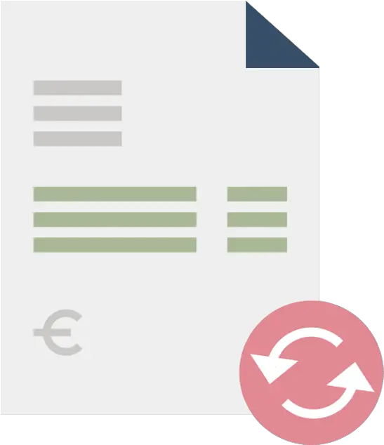  E Invoices Horizontal Png Standing Order Icon