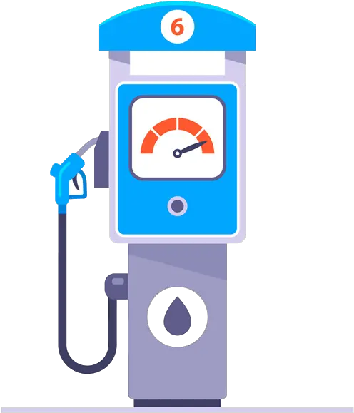  Jiffyfuels Petrol Pump On White Background Png Fuel Pump Icon