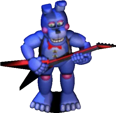  Rockstar Bonnie Freddy Fazbears Pizzeria Simulator Wiki Fnaf6 Rock Star Bonnie Png Freddy Fazbears Pizza Logo