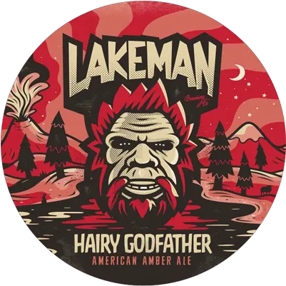  Lakeman Brewing Co Hairy Godfather Lakeman Brewing Company Png Godfather Logo