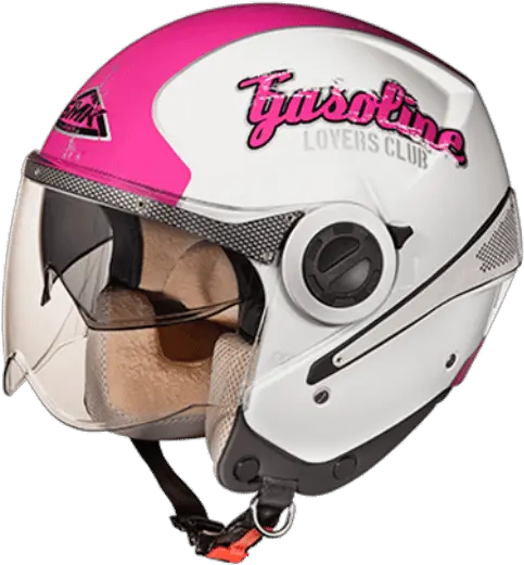  Smk Helmets Sirius Gasoline White Pink Great Deals Smk Open Face Helmets Png Pink And White Icon Helmet