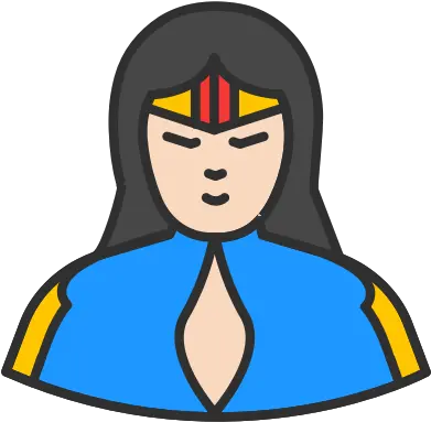  Hero Super Girl Wonder Woman Icon Cartoon Png Super Girl Png