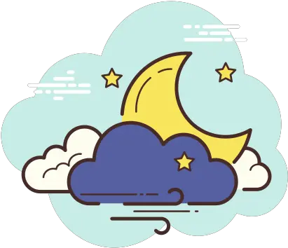  Night Wind Icon Free Download Png And Vector Bubbles Icons Of Weather Night Clouds Png