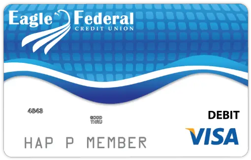  Visa Debit Card Eagle Community Credit Union Visa Card Png Visa Card Logo