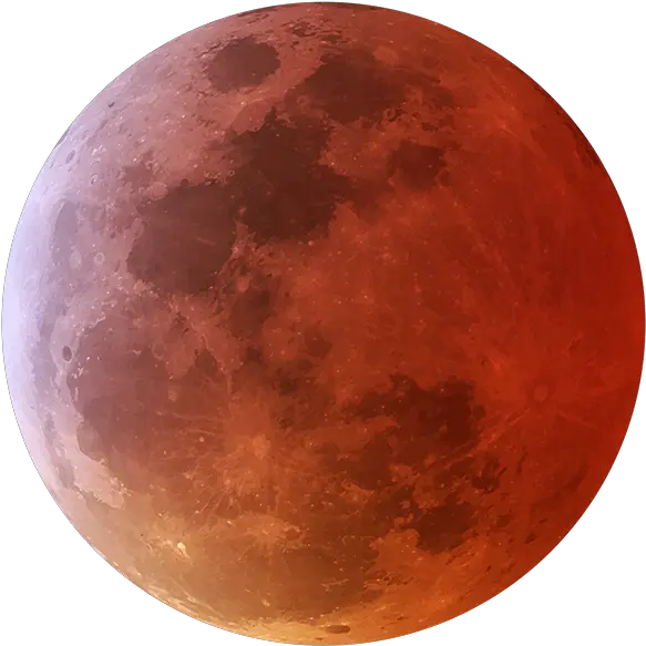  Download Visual Red Sun Png Picsart Blood Moon Transparent Background Eclipse Png