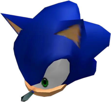  Download Sonic The Hedgehog Clipart Head Sonic Roblox Heads Png Roblox Png