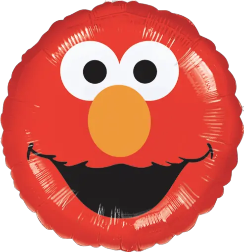  Elmo Smiles 18 Balloon Elmo Balloons Png Elmo Face Png