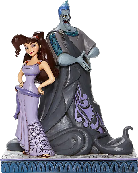  Meg And Hades Figurine Disney Villains Jim Shore Png Hades Png