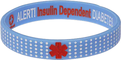  Diabetes Insulin Dependent Blue Dot Reversible Medical Bracelet De Kuyper Pisang Likör 70cl Neu Png Blue Dot Png