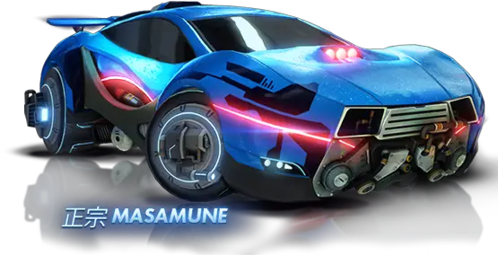  Rocket League Car Transparent Png Voiture Rocket League Masamune Rocket League Car Png