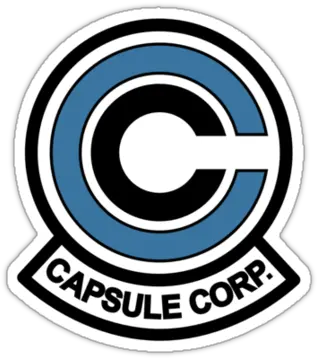  Capsulecorporation Sticker Capsule Corp Png Vegeta Logo