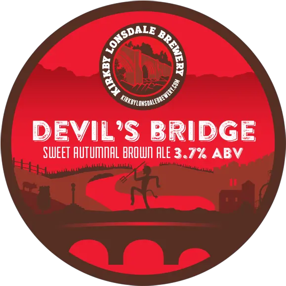  Devilu0027s Bridge Label Png Devil Logo