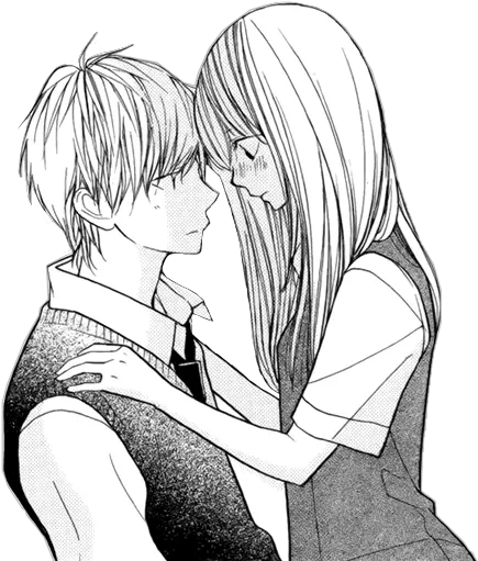  Couple Anime Manga Cute Animecouple Freetoedit Anime Couple Manga Png Anime Couple Transparent