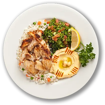  Shawarma Plate Png Piccata Food Plate Png