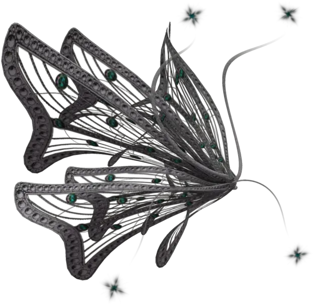  Pictures Fairy Wings Free Clipart 36492 Free Icons And Transparent Black Fairy Wings Png Black Wing Png