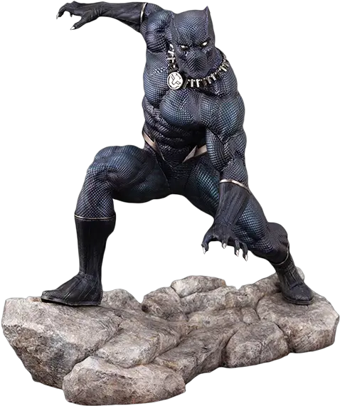  Marvel Premier Black Panther Artfx Statue From Kotobukiya Kotobukiya Artfx Premier Black Panther Png Black Panther Transparent