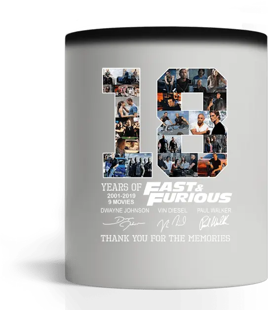  18 Years Of Fast And Furious Dwayne Johnson Vin Diesel Paul Walker Shirt Fast Furious 6 Png Vin Diesel Png