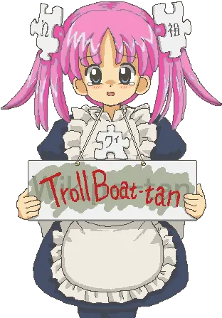  Filepink Trollboatpng Wikipedia Cartoon Anime Smile Png