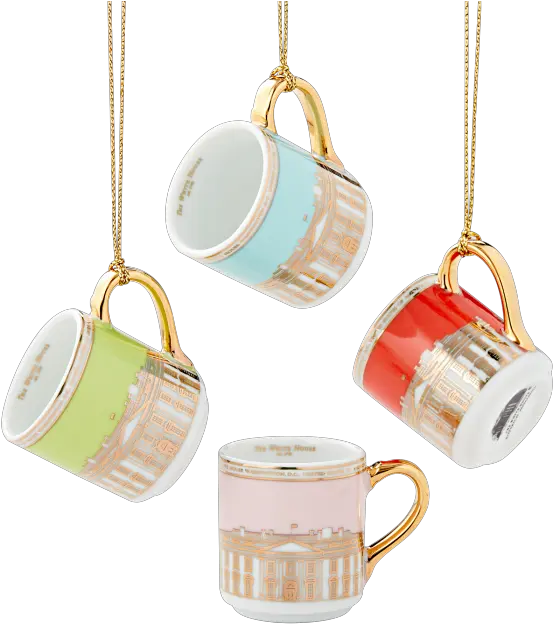  Miniature Mug Ornament Set Coffee Cup Jewelry Png Transparent Mug Transparent