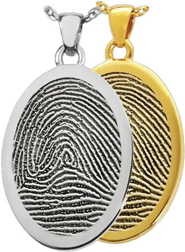  Oval Fingerprint Fingerprint Cremation Jewelry Png Finger Print Png