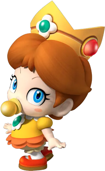  Baby Daisy Super Mario Wiki The Mario Encyclopedia Mario Baby Daisy Png Persona 5 Haru Icon