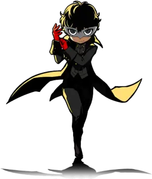  Persona Q2 New Cinema Labyrinthunused Graphics The Persona Q2 Joker Transparent Png Persona 5 Morgana Icon