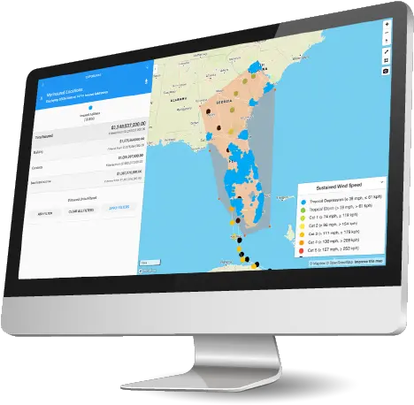  Hurricane Forecasts Analytics U0026 Alerts For Insurance Redmine Png Hurricane Transparent