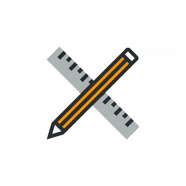  Home Ewin Png Pencil And Ruler Icon