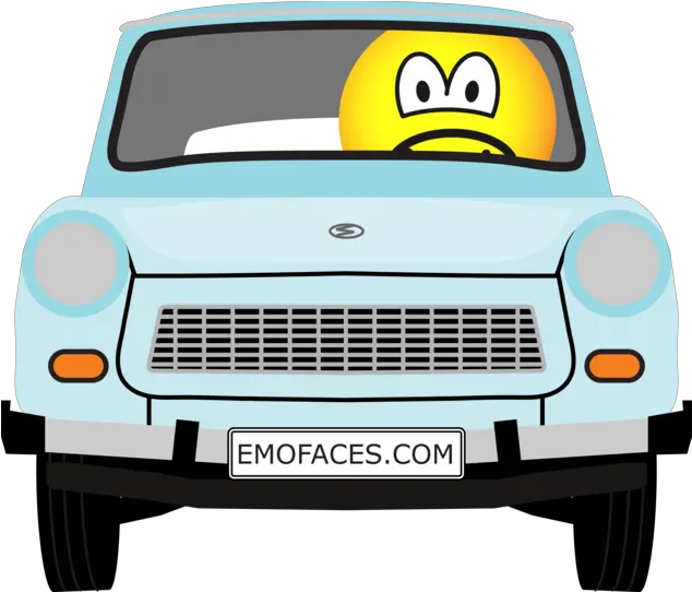  Trabant Emoticon Emoticons Emofacescom Emoticons Auto Png Track Buddy Icon