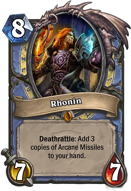  New Class Legendaries Revealed Rhonin Hearthstone Png Varian Wrynn Overwatch Icon