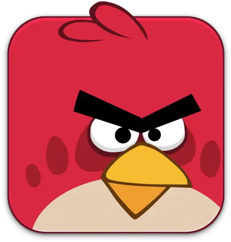  Angry Birds Red Icon Angry Birds Png Angry Birds Icon Set