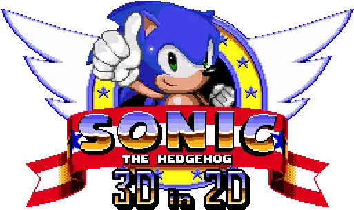  Sonic 3d In 2d By Sotaknuck Sonic 3d In 2d Png Sonic Transparent Background