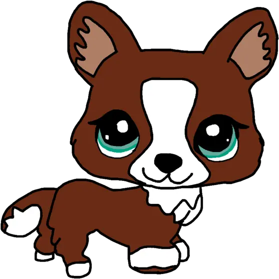  Download Hd Corgi Lps By Rabbit Lps Corgi Png Transparent Draw Littlest Pet Shop Corgi Png